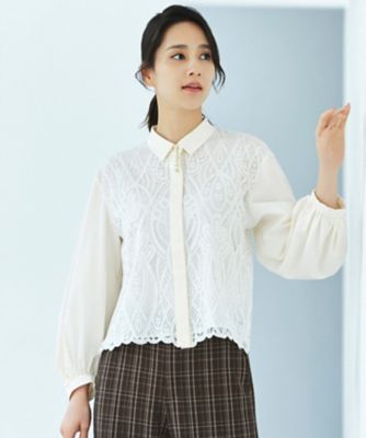 SHIHOさん着用・上品な華やかさ・デザインアップデート】レース
