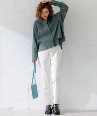 新品タグ付き 24AW 23区【接触冷感/速乾】シアータンブラー シャツ 黒 M 接触冷感／速乾】シアータンブラー シャツ