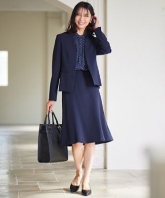 スクエアドット プリント ブラウス（BLWOCS0009） | 23区