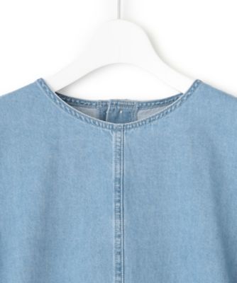 【Ｏｇｇｉ４月号掲載／洗える】２３区ＤＥＮＩＭ　ライトダンガリー　ブラウス（ＢＬＷＯＣＳ０２１７）