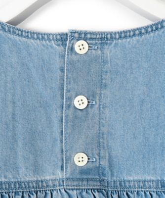 【Ｏｇｇｉ４月号掲載／洗える】２３区ＤＥＮＩＭ　ライトダンガリー　ブラウス（ＢＬＷＯＣＳ０２１７）