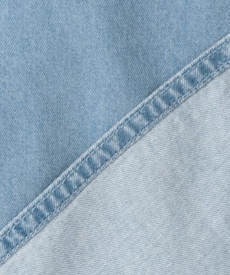 【Ｏｇｇｉ４月号掲載／洗える】２３区ＤＥＮＩＭ　ライトダンガリー　ブラウス（ＢＬＷＯＣＳ０２１７）