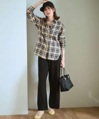 WEB限定】シャーリング チェック シャツ（BLWOGA6830