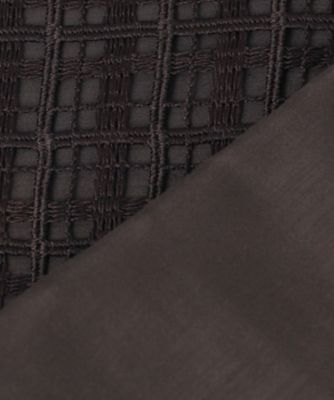 【洗える】Ｂｒｏｃｈｅ　チェック　レース　ブラウス（ＢＬＷＯＧＭ０５１３）