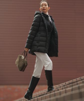 滝沢眞規子さん着用／洗える】メリノウールサテン 2WAYドルマン