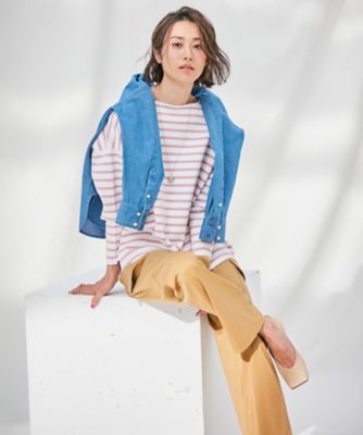 【ＣＬＡＳＳＹ．掲載】２３区ＤＥＮＩＭ　ライトオンス　デニム　シャツ（ＢＬＷＯＩＺ０７２１）
