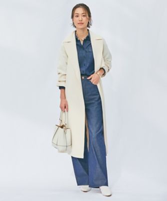 【ＣＬＡＳＳＹ．掲載】２３区ＤＥＮＩＭ　ライトオンス　デニム　シャツ（ＢＬＷＯＩＺ０７２１）
