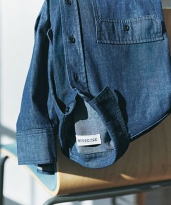 【ＣＬＡＳＳＹ．掲載】２３区ＤＥＮＩＭ　ライトオンス　デニム　シャツ（ＢＬＷＯＩＺ０７２１）