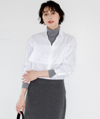 CANCLINI ラッフルフレア ブラウス（BLWOLA0311