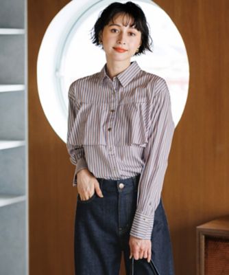 CANCLINI ラッフルフレア ブラウス（BLWOLA0311