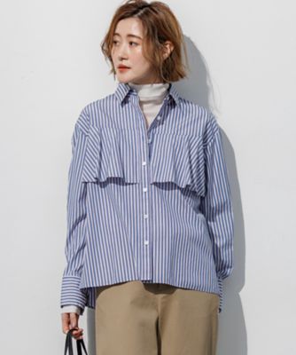 CANCLINI ラッフルフレア ブラウス（BLWOLA0311