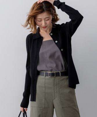 ＜23区 (Women)＞ドレープツイル　２ＷＡＹ　キャミソール（ＢＬＷＯＬＳ０２１０）