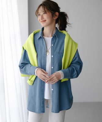 ライトダンガリー デニムシャツ（BLWOLS0213） | 23区