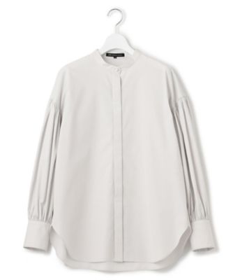 洗える】CANCLINI ボリュームスリーブ シャツ