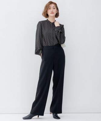 洗える】Ratti チェーンモチーフ ボウタイ ブラウス