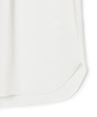 23区 【洗える】バックサテンアムンゼン バイカラー ボウタイ ブラウス M 洗える】バックサテンアムンゼン バイカラー ボウタイ ブラウス
