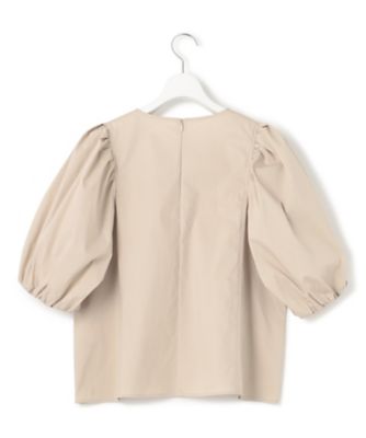 【一部店舗限定／洗える】ハイカウントウェザーストレッチ　パフスリーブ　ブラウス（ＢＬＷＯＳＭ０８６７）