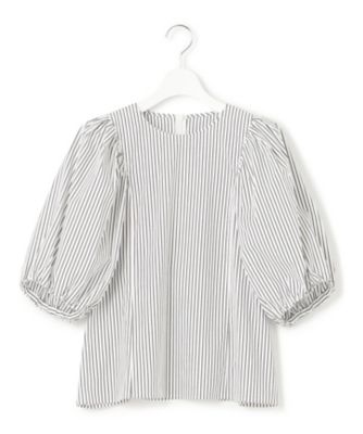 【一部店舗限定／洗える】ハイカウントウェザーストレッチ　パフスリーブ　ブラウス（ＢＬＷＯＳＭ０８６７）