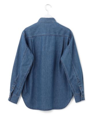 【洗える】２３区ＤＥＮＩＭ　ライトダンガリー　シャツ（ＢＬＷＯＳＳ０２１７）