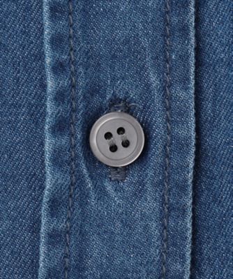 【洗える】２３区ＤＥＮＩＭ　ライトダンガリー　シャツ（ＢＬＷＯＳＳ０２１７）