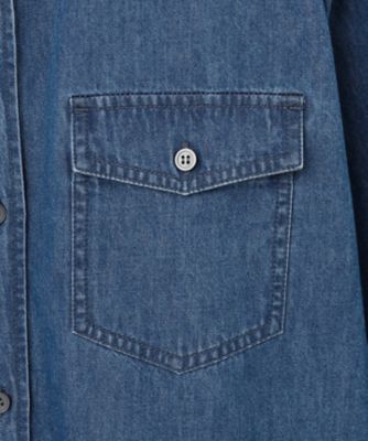 【洗える】２３区ＤＥＮＩＭ　ライトダンガリー　シャツ（ＢＬＷＯＳＳ０２１７）