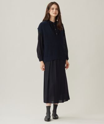 セットアップ対応・洗える】ハイツイストビエラフロントフリル