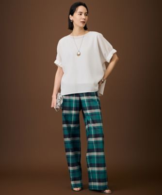 人気素材・新色追加】ラスティックメッシュドルマンスリーブ T 