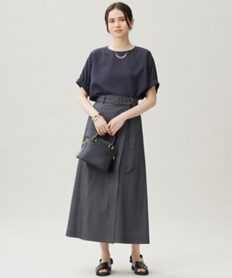 人気素材・新色追加】ラスティックメッシュドルマンスリーブ T