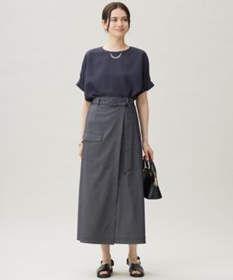 人気素材・新色追加】ラスティックメッシュドルマンスリーブ T