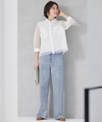 ドラマ「明日はもっと いい日になる」着用】【洗える】ジオメトリック