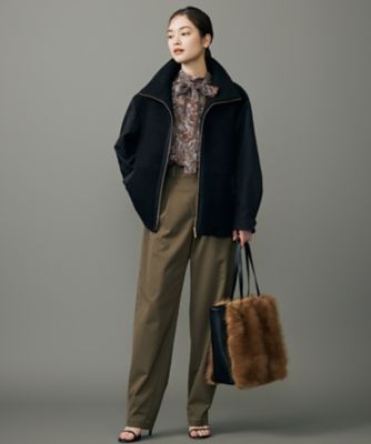 ペイズリープリントボウタイ ブラウス（BLWRGW0414） | 自由