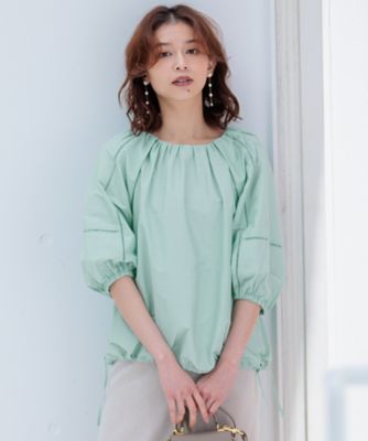 洗える】シャルマンエンブロイダリー ブラウス（BLWSCM0605