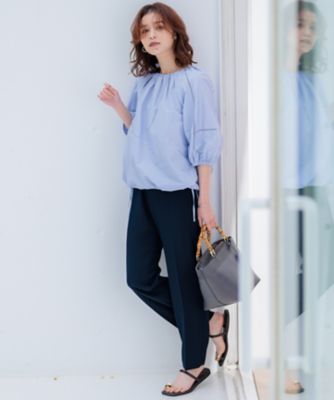 洗える】シャルマンエンブロイダリー ブラウス（BLWSCM0605