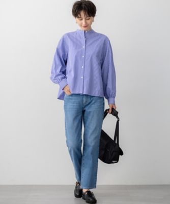 洗える】CANCLINI ティアードフリル ブラウス