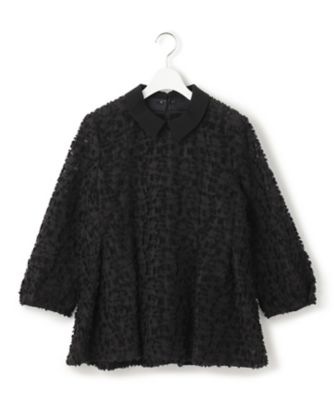【VERYコラボ】ボタニカル カットジャカード ブラウス VERYコラボ】ボタニカル カットジャカード ブラウス