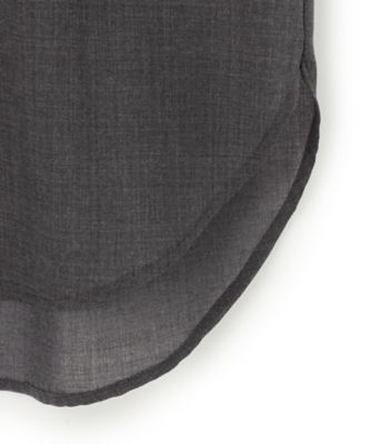 VERY11月号掲載／洗える】TWボイル フリルディテール ブラウス