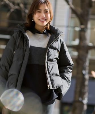 滝沢眞規子さん着用／洗える】メリノウールサテン 2WAYドルマン