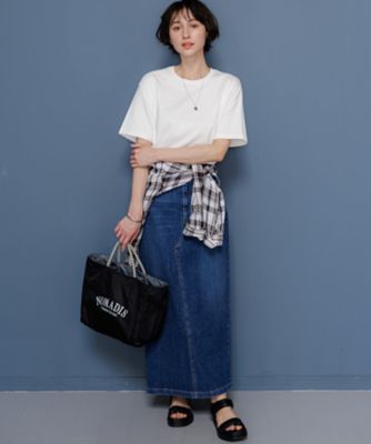 見上愛さん着用】LIBECOリネン チェック シャツ