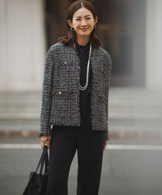 VERY掲載】TRオーガンジー 2WAY ボウタイブラウス