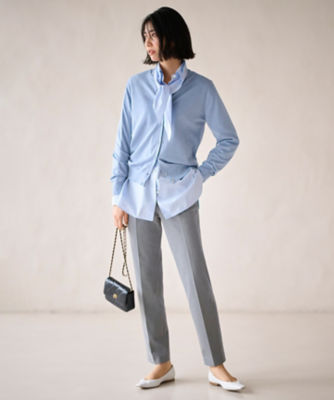 新品未使用　23区 蛯原友里 スカーフパネル カーディガン mv01.jpg