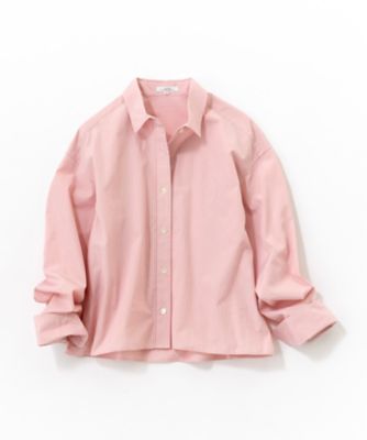 【Ｏｇｇｉ４月号掲載／洗える】ＣＡＮＣＬＩＮＩ　クロップド　シャツ（ＢＬＷＷＣＭ０３１４）