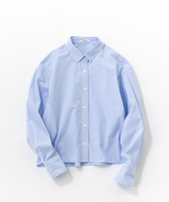 【Ｏｇｇｉ４月号掲載／洗える】ＣＡＮＣＬＩＮＩ　クロップド　シャツ（ＢＬＷＷＣＭ０３１４）