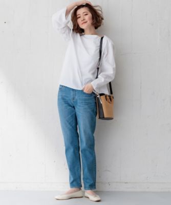 【Ｏｇｇｉ４月号掲載／洗える】ＣＡＮＣＬＩＮＩ　デザインスリーブ　ブラウス（ＢＬＷＷＣＭ０３１５）
