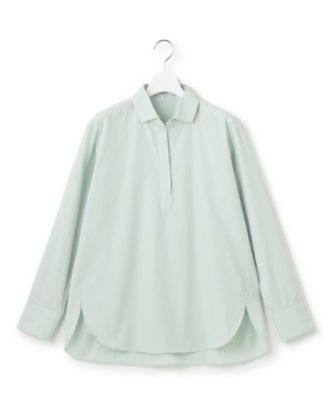 【Ｏｇｇｉ４月号掲載／洗える】ＣＡＮＣＬＩＮＩ　スキッパー　シャツ（ＢＬＷＷＣＭ０３１６）