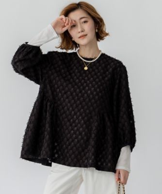 大きいサイズ⭐︎美品⭐︎23区 ボタニカル カットジャカード ブラウス 48 23区（大きいサイズ） 【VERYコラボ】ボタニカル カットジャカード