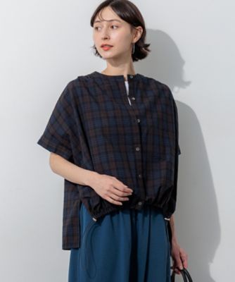T／Cサッカー ドロストブラウス（BLWWLA0104） | 23区 L