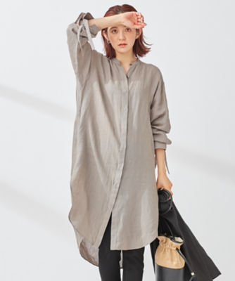 ＷＥＢ／一部店舗限定】 ＬＩＢＥＣＯ ＬＩＮＥＮ チュニックシャツ