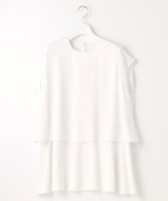 【洗える】バックサテンアムンゼン　フレンチスリーブ　ブラウス（ＢＬＷＷＳＡ０１０３）
