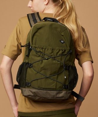 【ＣＲＥＡ掲載・軽量／ＥＣＯ撥水】ナイロンリップクロス　バックパック　２１Ｌ（ＢＯ１ＨＣＭ０６５３）