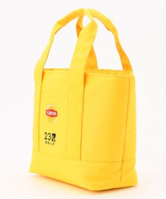 【ＵＮＩＳＥＸ】『リプトン』×『２３区ＧＯＬＦ』コラボカートバッグ（ＢＯ１ＰＣＷ００１１）